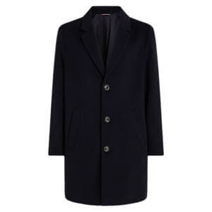 Tommy Hilfiger Smart Casual Wool Rich Coat